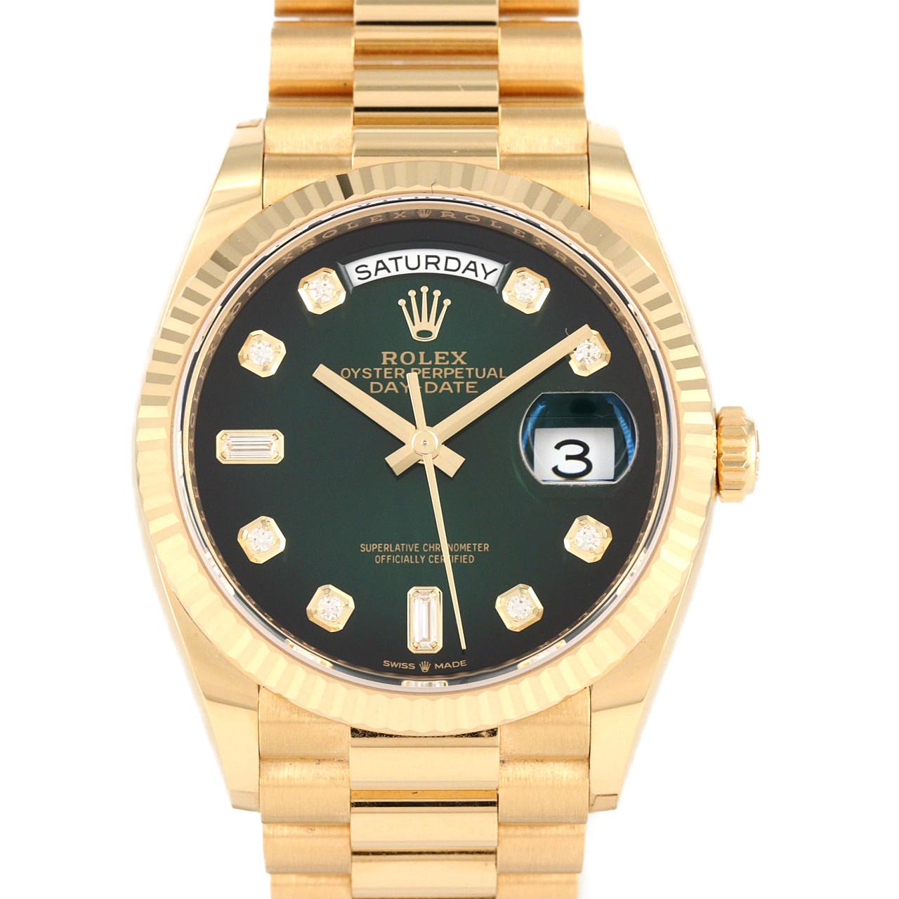 ロレックス デイデイト 128238A YG 自動巻 ランダム番