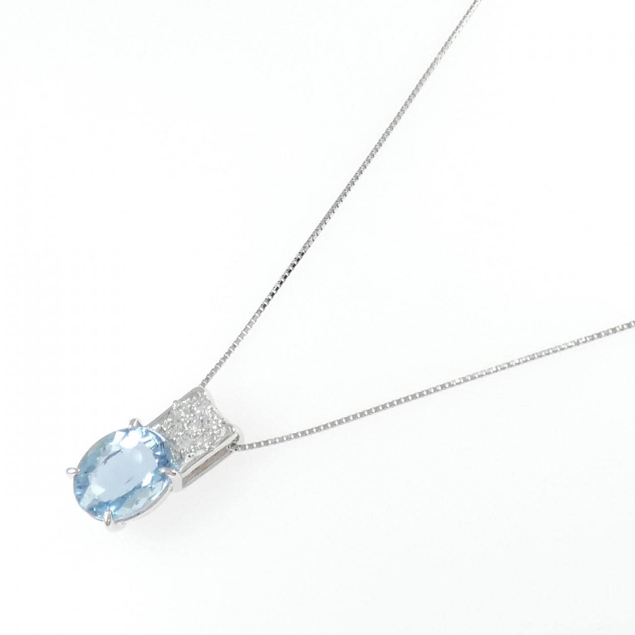 PT900/PT850 アクアマリン ネックレス 3.22CT