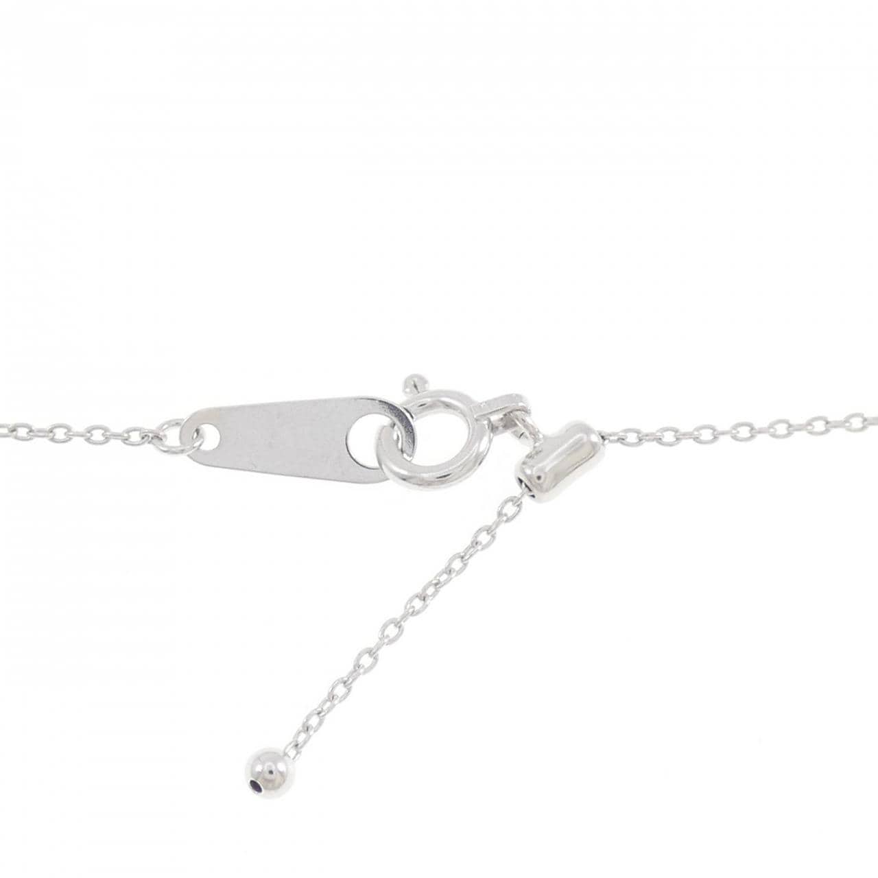 K18WG ダイヤモンド ネックレス 0.406CT