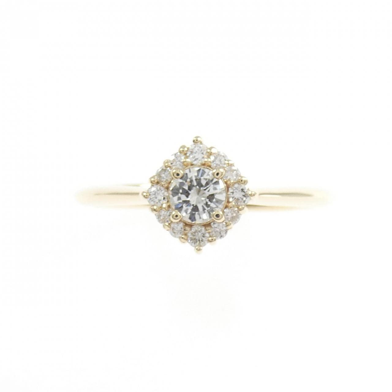 【リメイク】K10YG ダイヤモンド リング 0.30CT