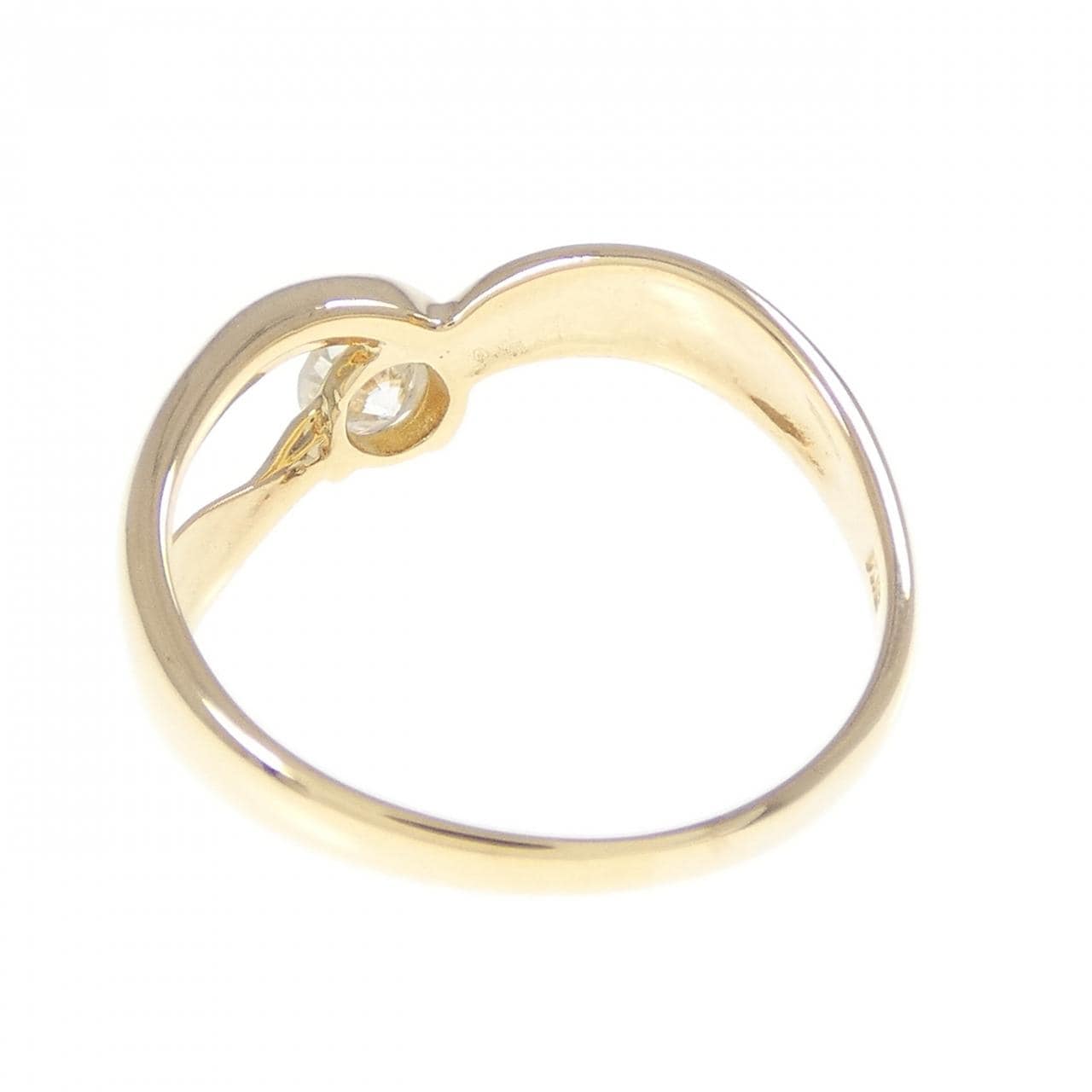 K18YG ダイヤモンド リング 0.20CT