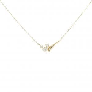 K10YG ダイヤモンド ネックレス 0.05CT