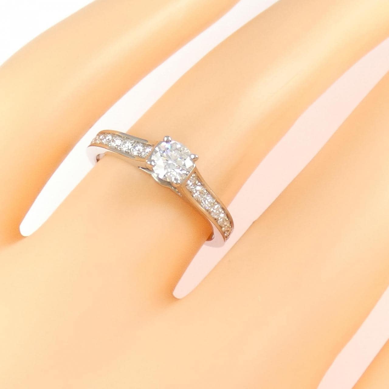 カルティエ 1895 ソリテール リング 0.30CT