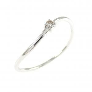 K18WG ダイヤモンド リング 0.03CT