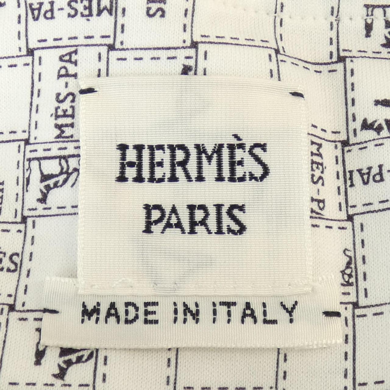エルメス HERMES BOLDUC AU CARRE ボルデュックチェック 5E4645DK Tシャツ