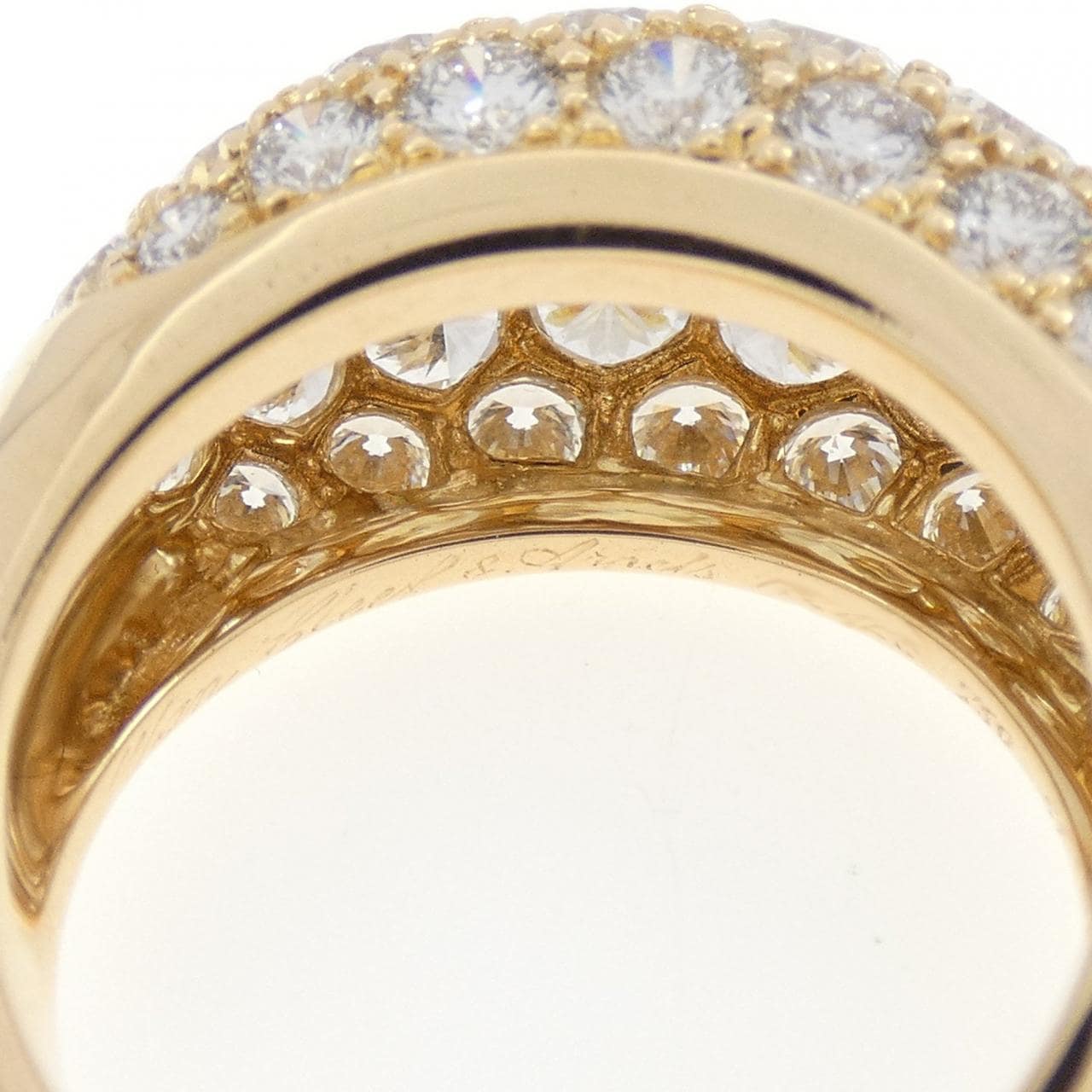 【ヴィンテージ】ヴァンクリーフ&アーペル ダイヤモンド リング