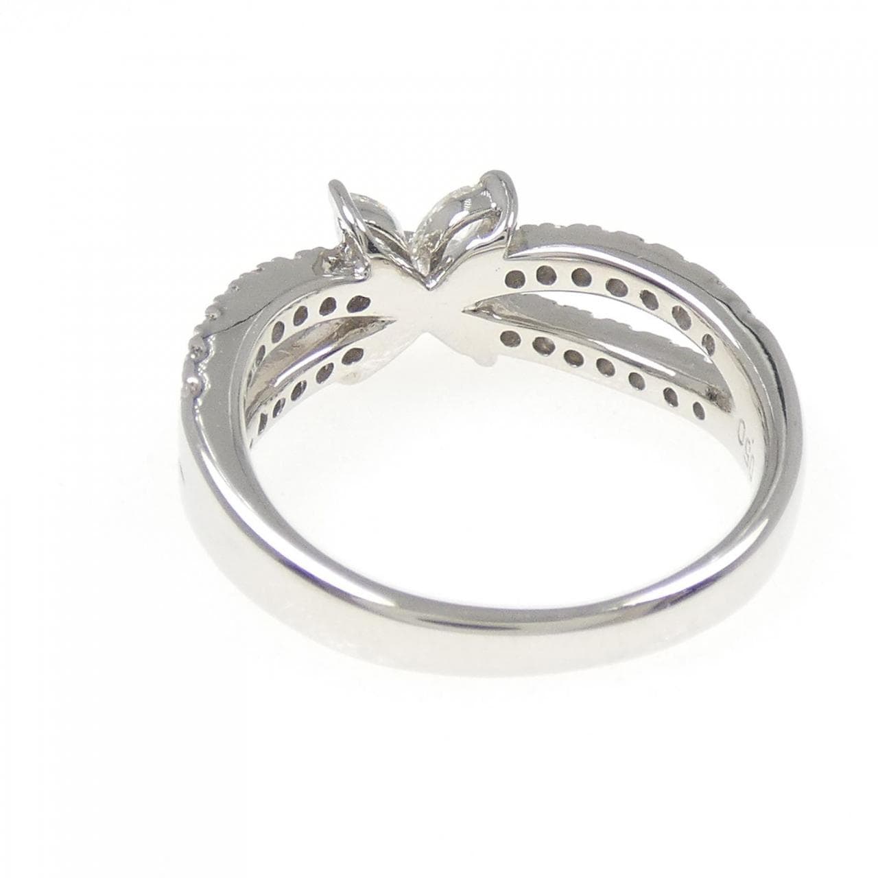 PT900花朵鑽石戒指0.50CT