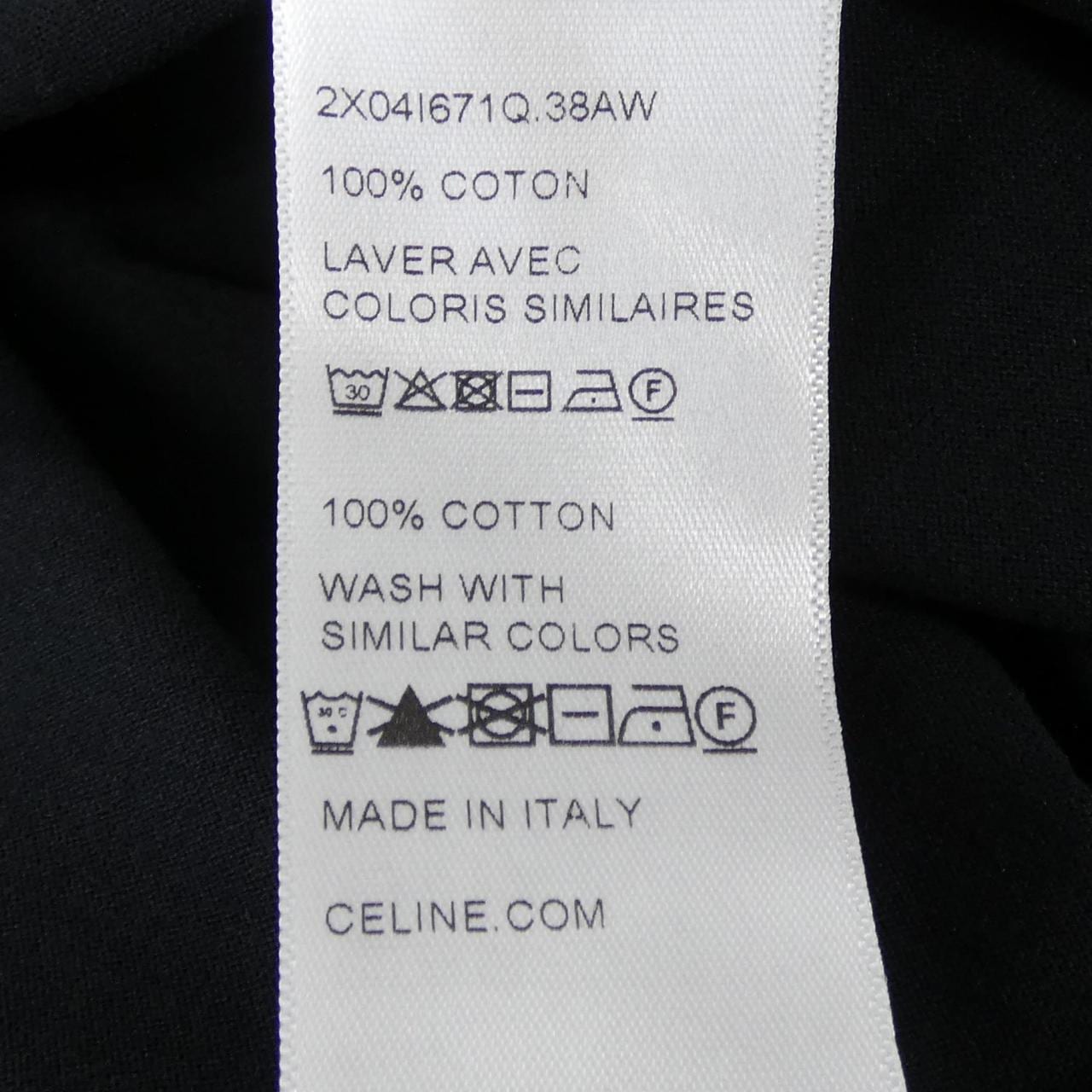 セリーヌ CELINE トリオンフ ルーズTシャツ 2X04I671Q Tシャツ