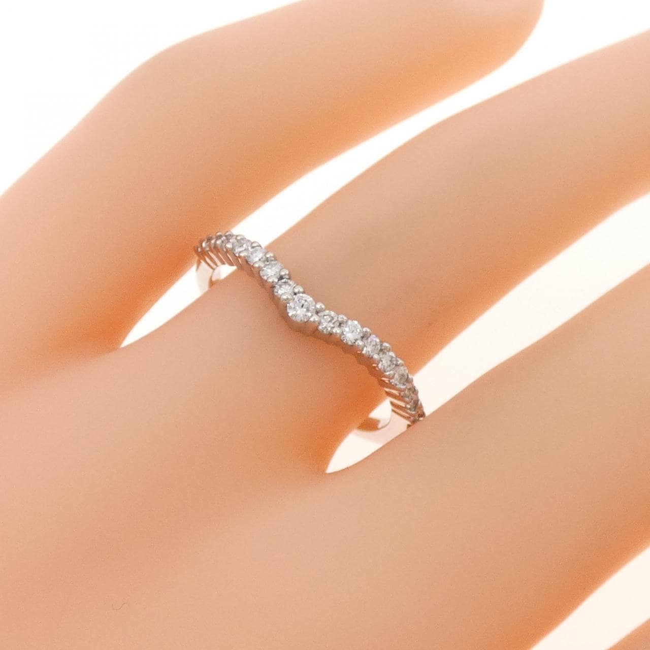 PT950 ダイヤモンド リング 0.20CT