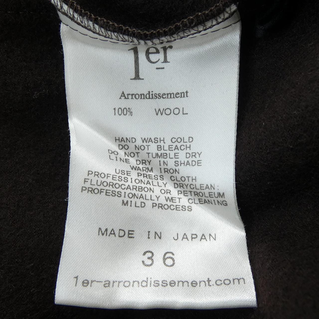 プルミエアロンディスモン 1er Arrondissement シャツ