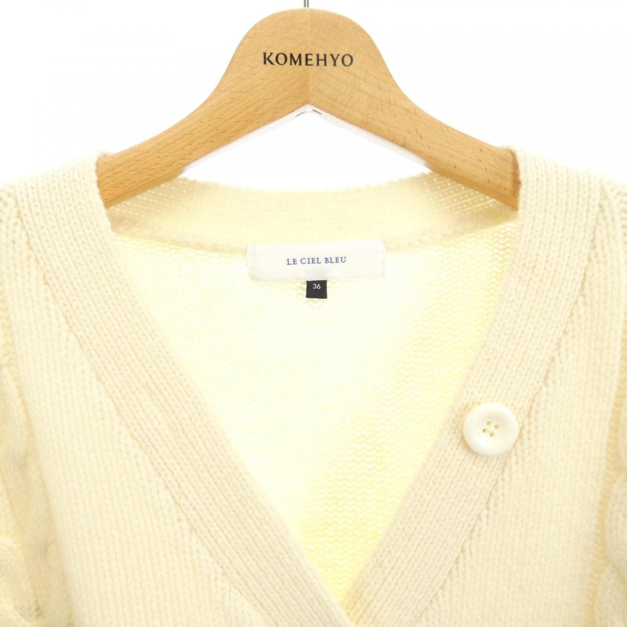 ルシェルブルー LE CIEL BLEU 24A61530 カーディガン