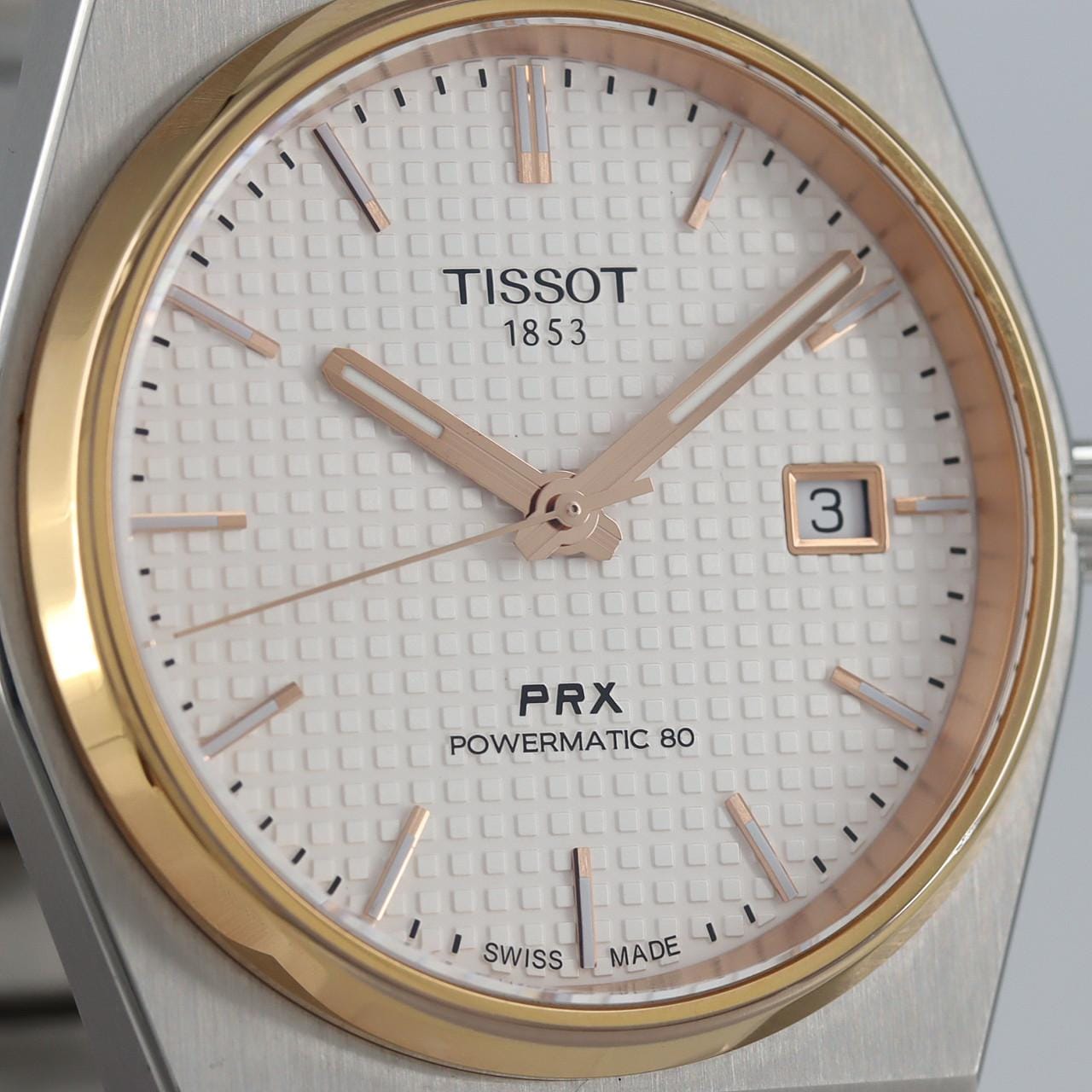 ティソ PRX GPコンビ T137.407.21.031.00 SSxGP 自動巻