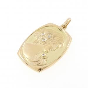 K18YG Diamond Pendant 0.04CT