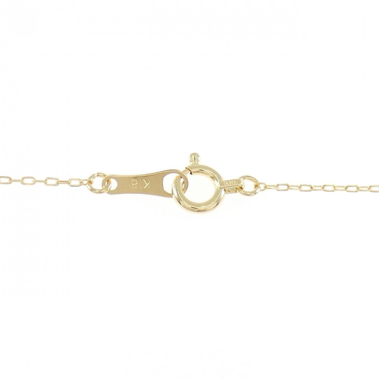K18YG ダイヤモンド ネックレス 0.30CT