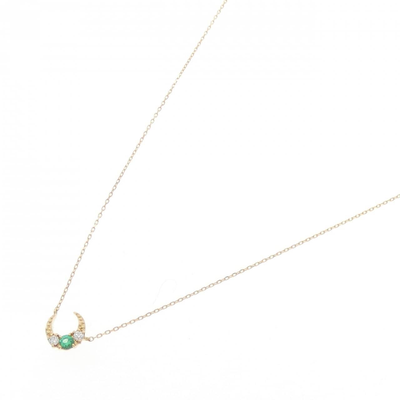 スタージュエリー エメラルド ネックレス