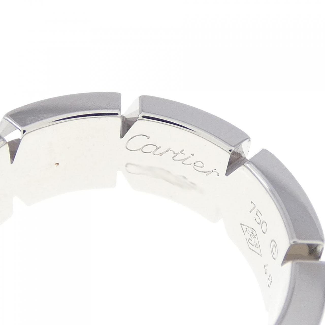 Cartier Tank Française half diamond Ring
