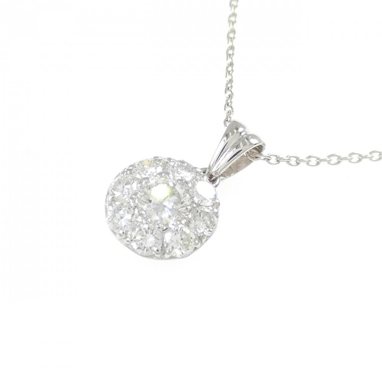PT900/PT850 ダイヤモンド ネックレス 0.50CT