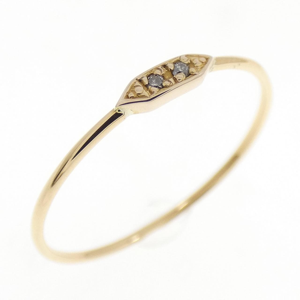 K18YG ダイヤモンド リング