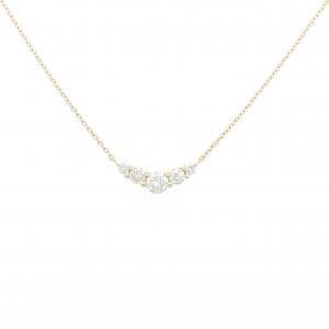 K18YG ダイヤモンド ネックレス 0.53CT