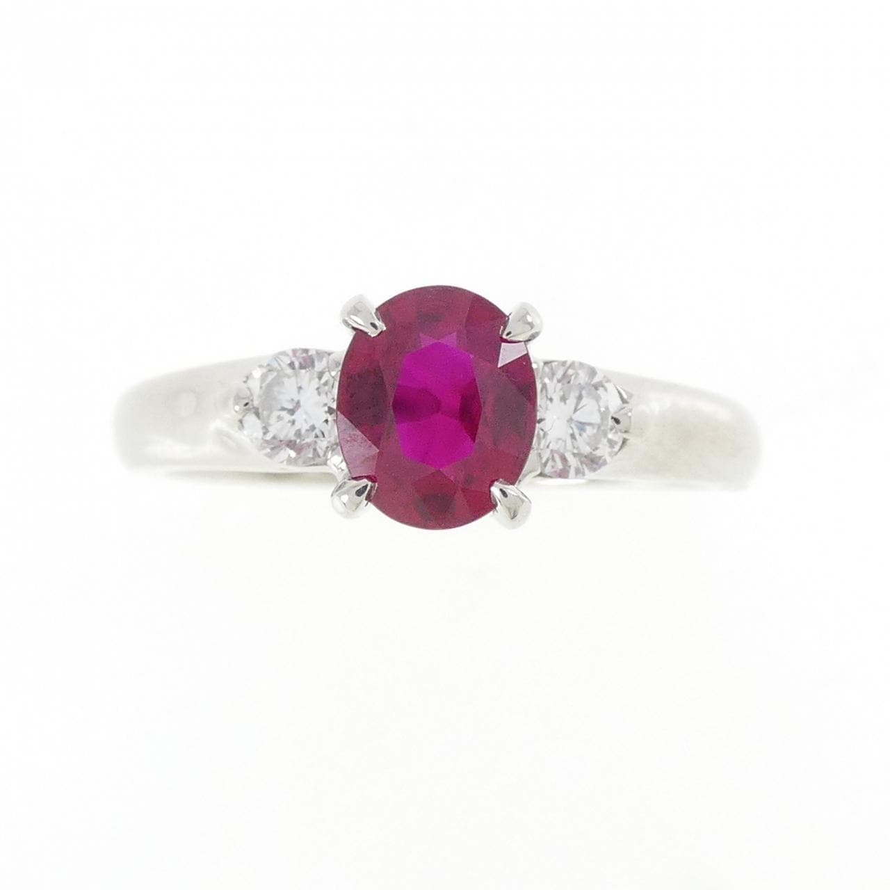PT900 ルビー リング 0.84CT