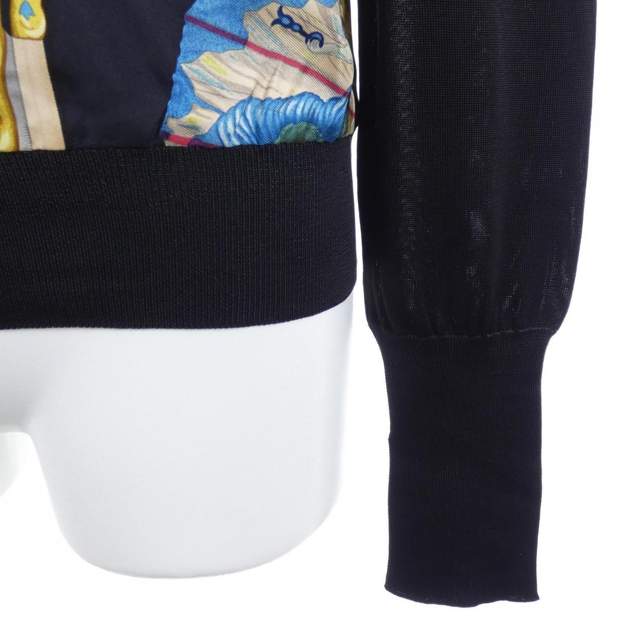 【ヴィンテージ】エルメス HERMES BRISE DE CHARME ツイルレーヌ. ニット