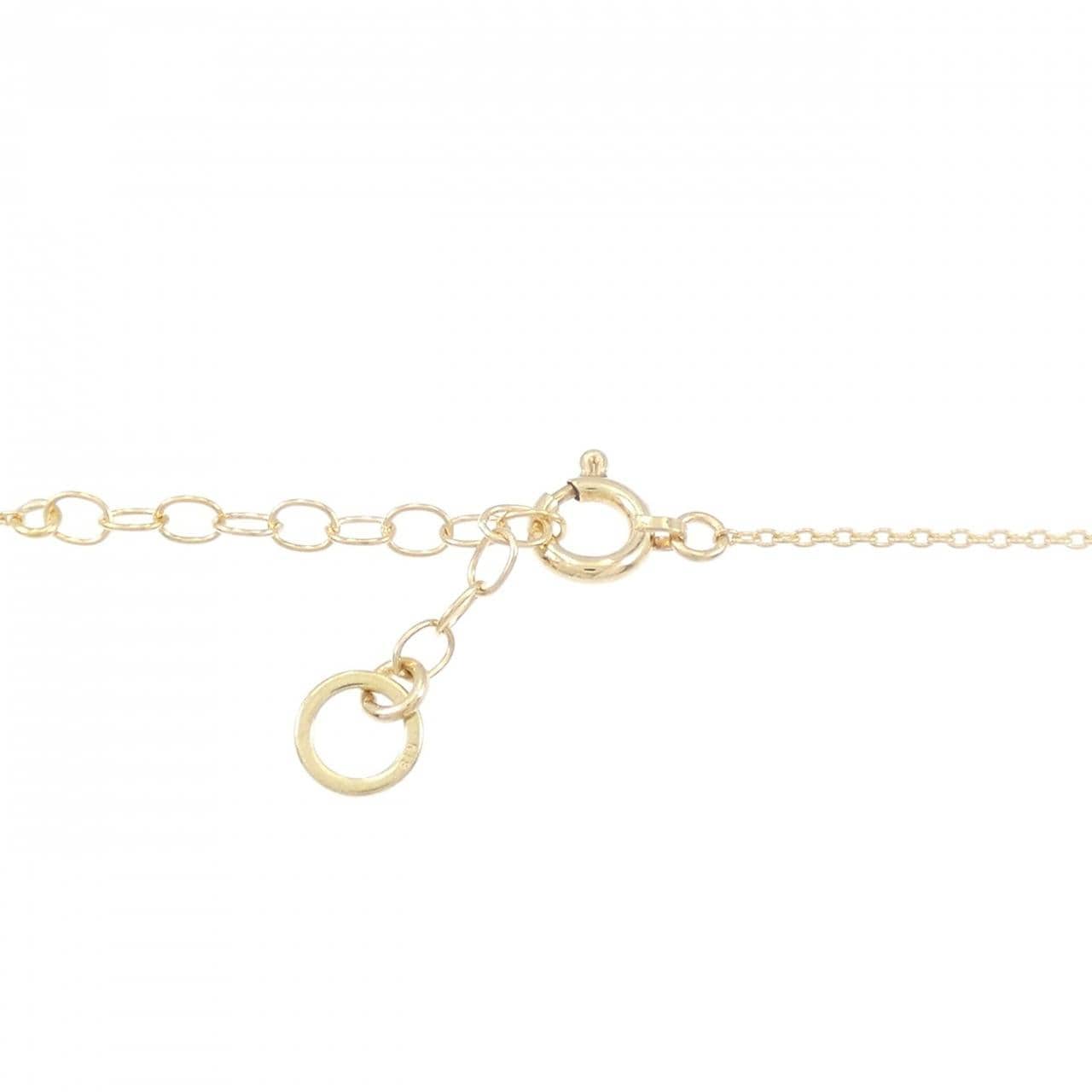 K18YG Initial R Necklace