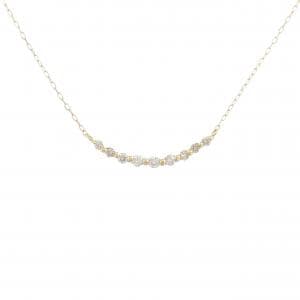 K18YG ダイヤモンド ネックレス 0.10CT