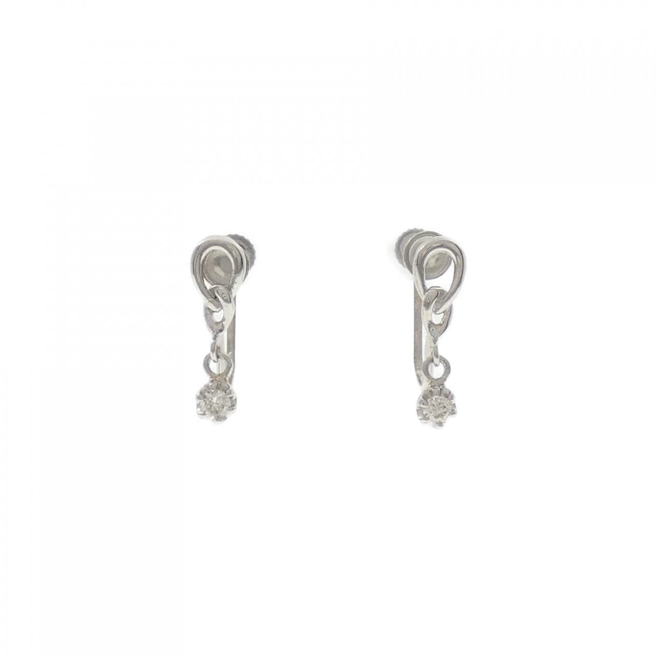 PT钻石耳夹0.10CT