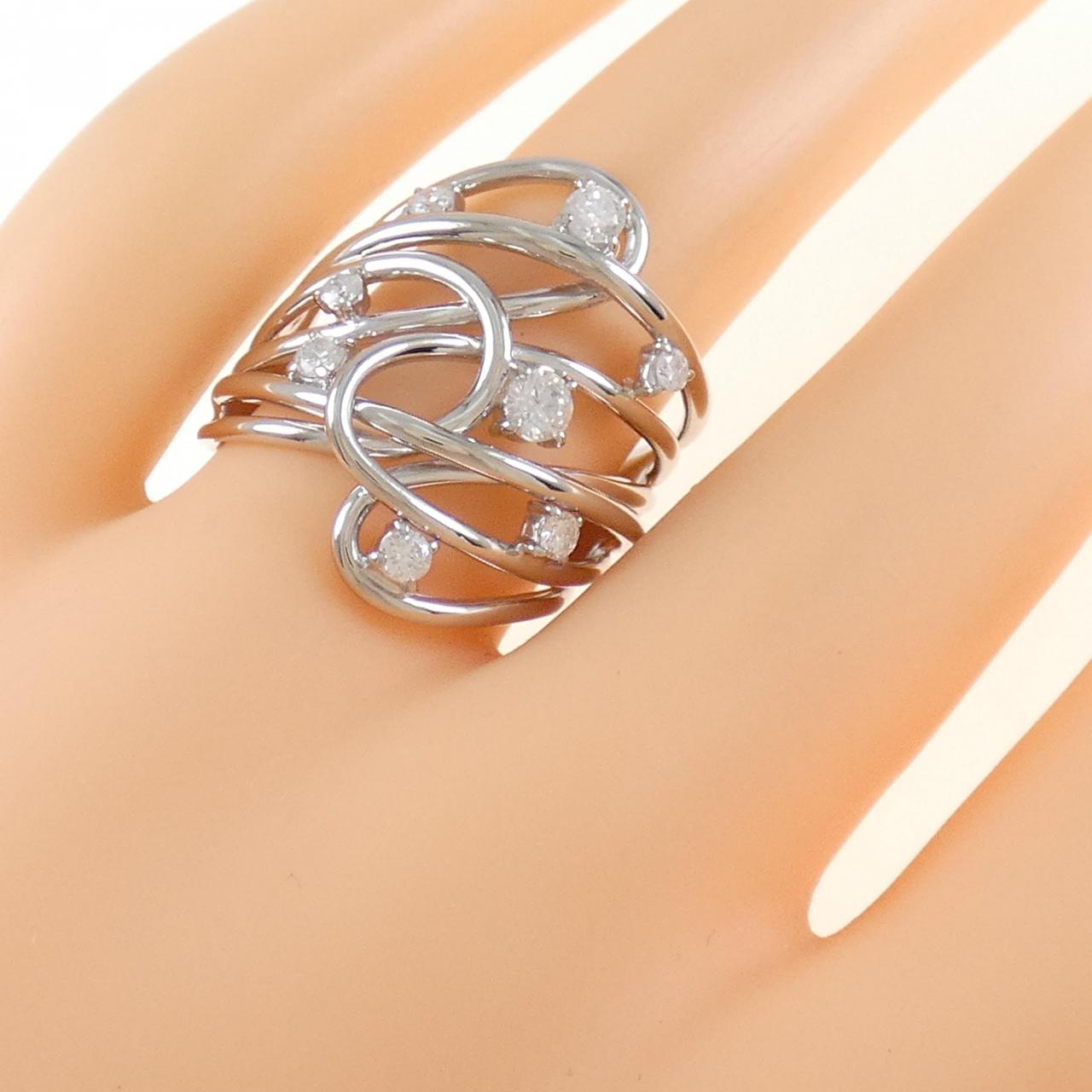 PT900 ダイヤモンド リング 0.50CT