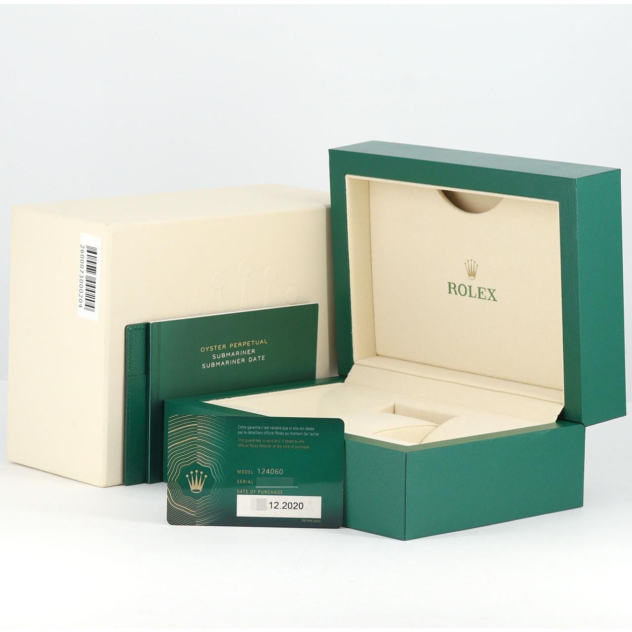 ロレックス サブマリーナー 124060 SS 自動巻 ランダム番