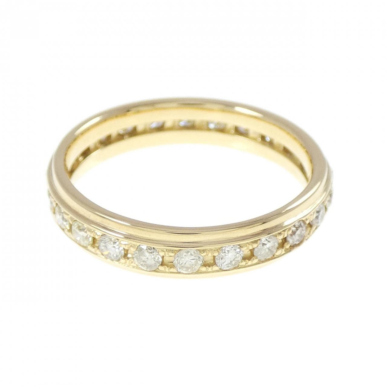 K18YG ダイヤモンド リング 0.70CT