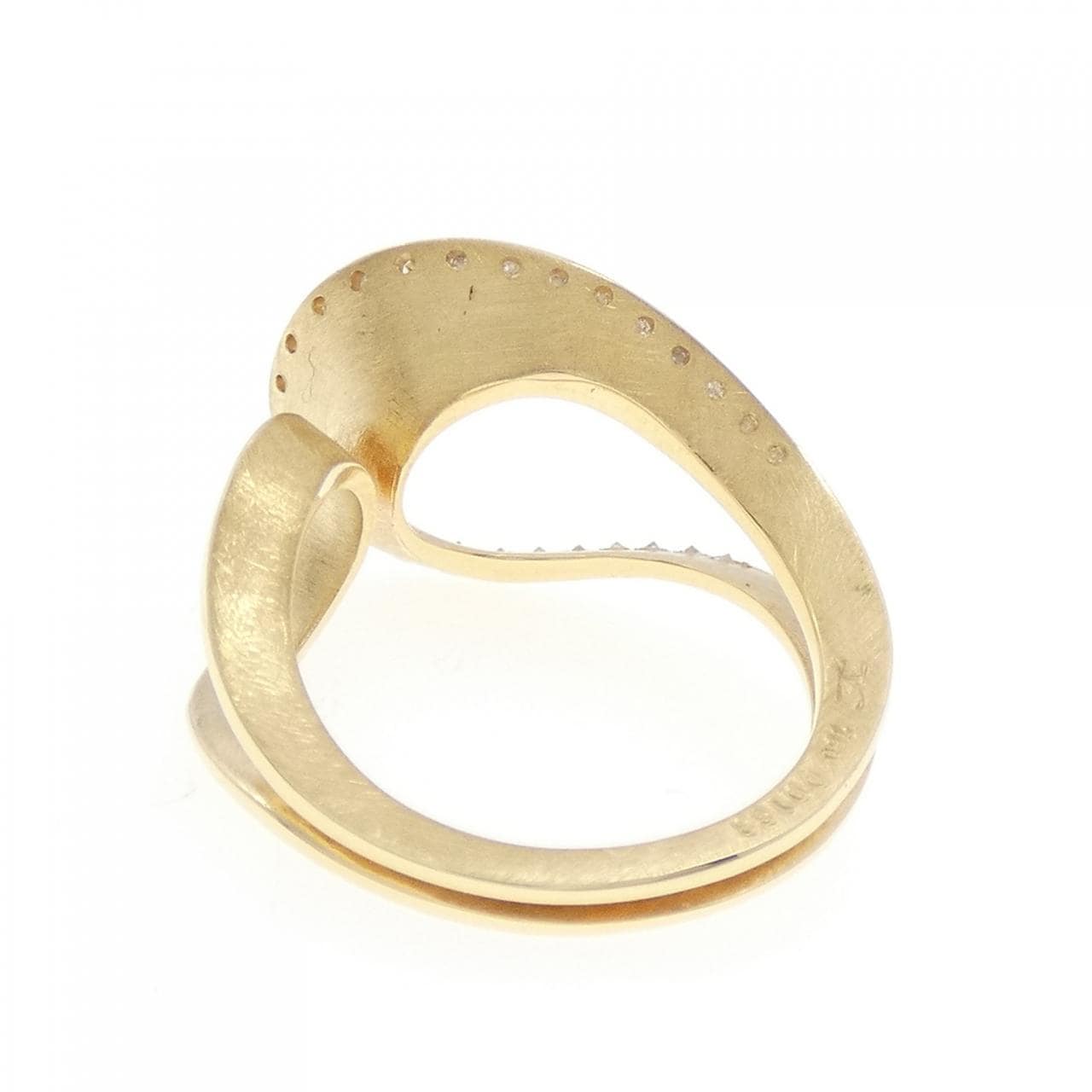 750YG ダイヤモンド リング 0.168CT