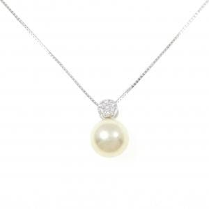 K18WG アコヤパール ネックレス 9.3mm