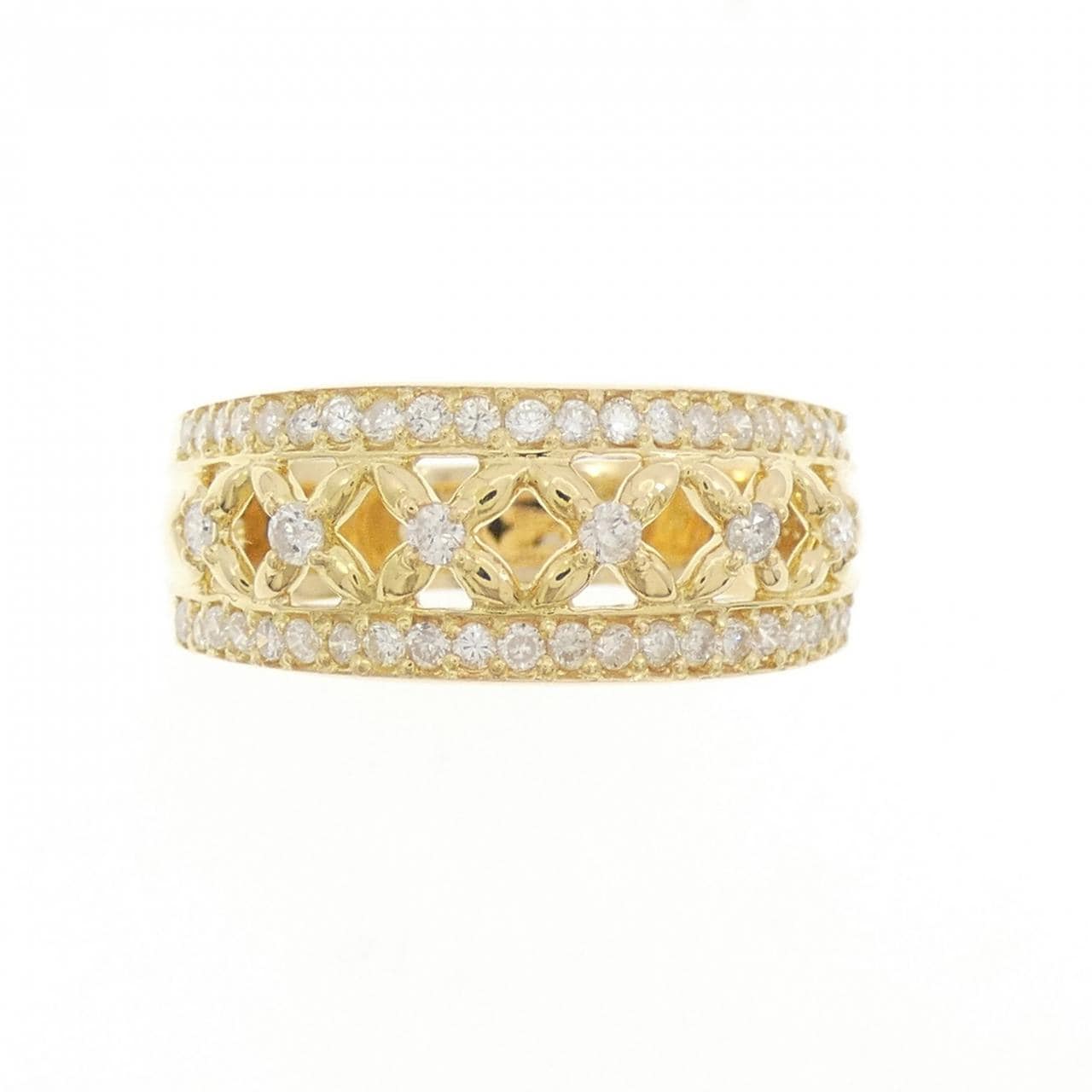 K18YG ダイヤモンド リング 0.50CT