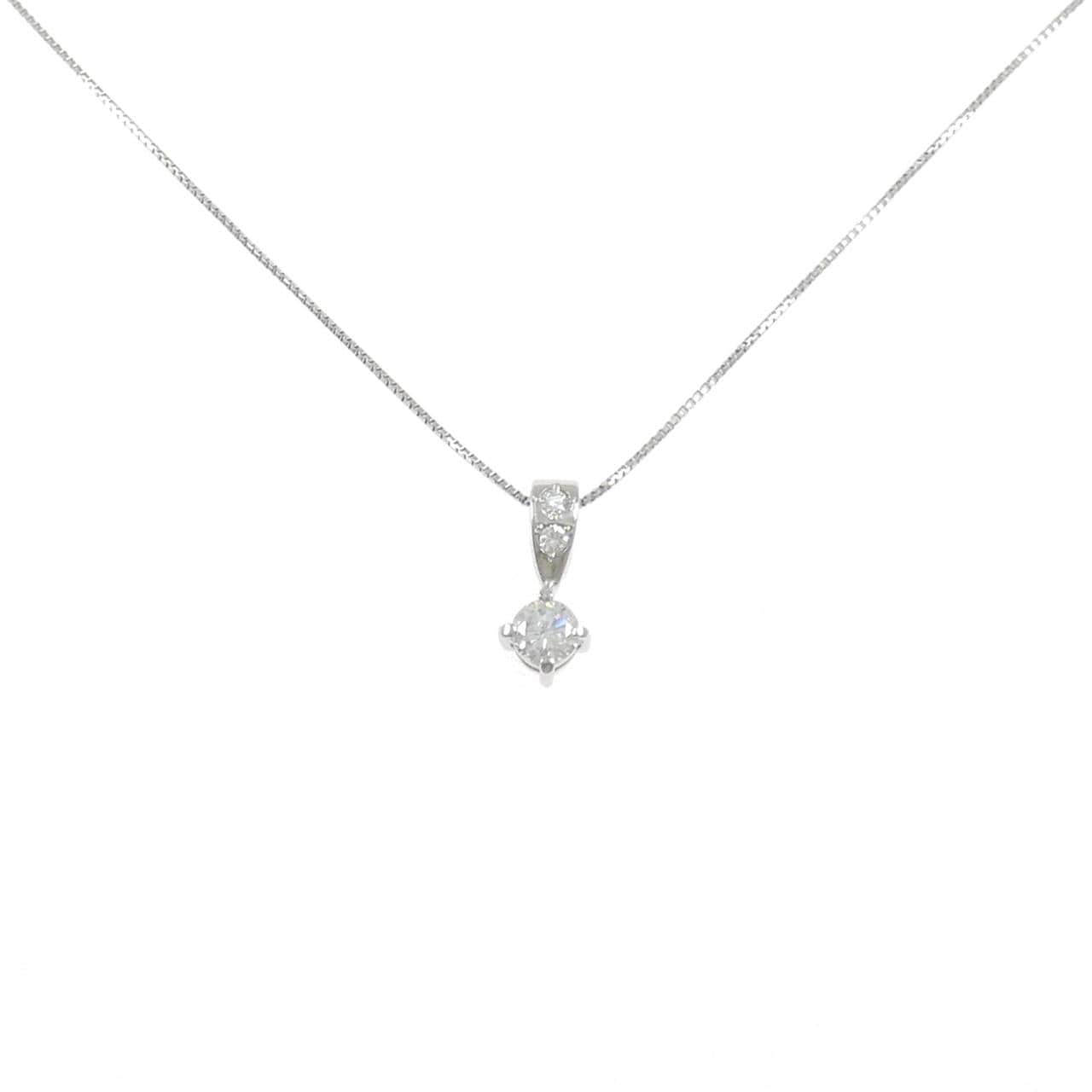PT900/PT850 ダイヤモンド ネックレス 0.21CT