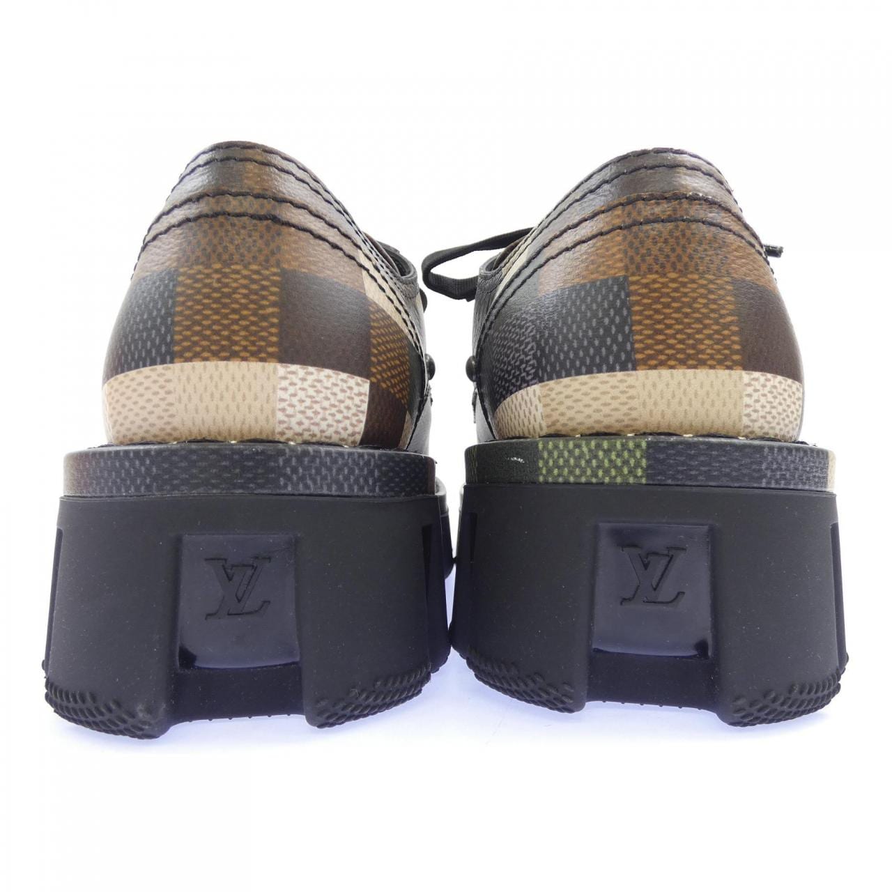 ルイヴィトン LOUIS VUITTON ダモフラージュ LVチェッカーライン シューズ
