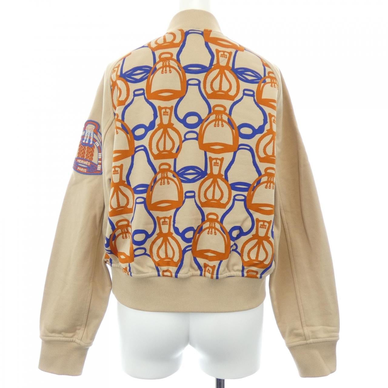 エルメス HERMES FANTAISIE D'ETRIERS 3E4201DI ブルゾン