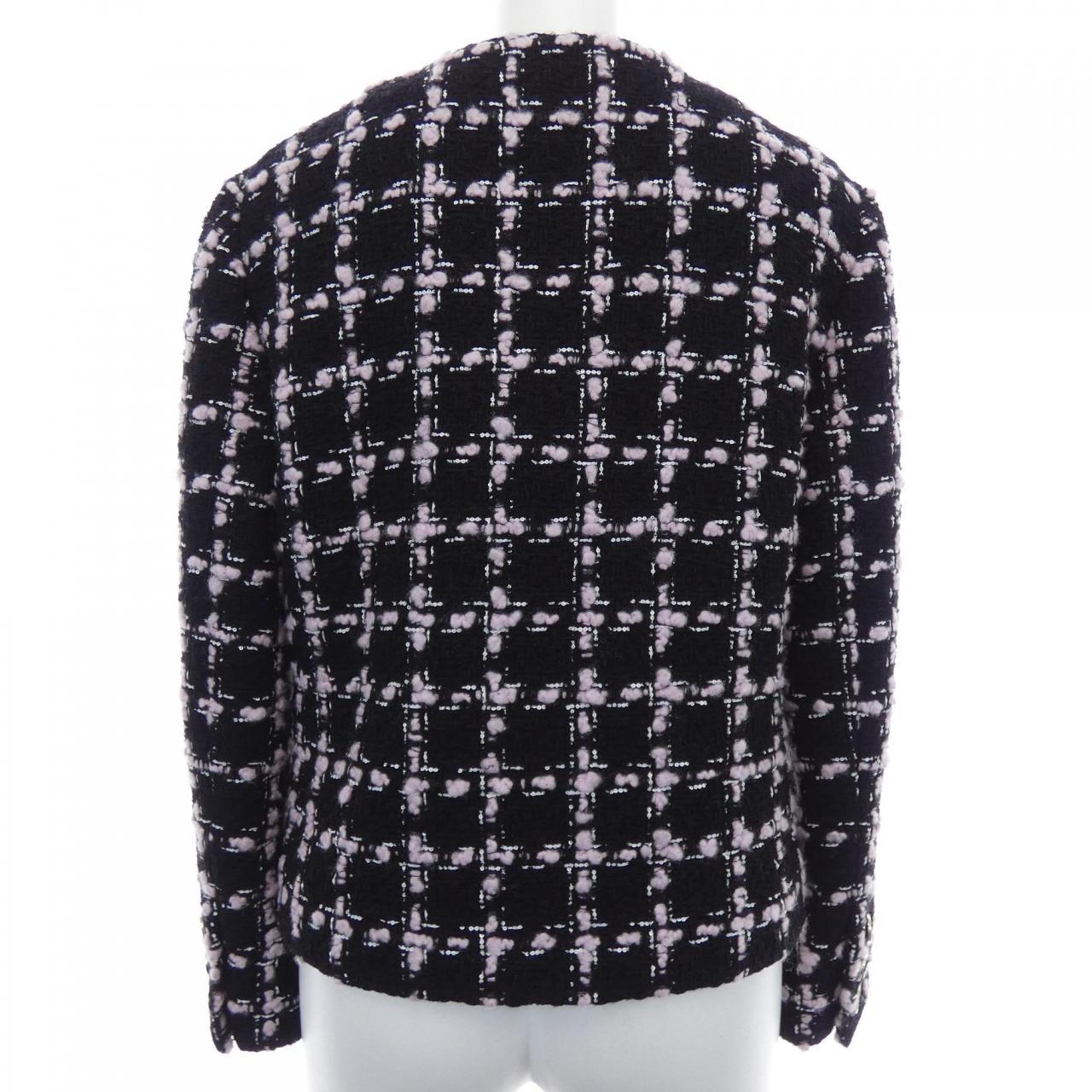 シャネル CHANEL LOOK12 P80405V72615 25B ノーカラージャケット