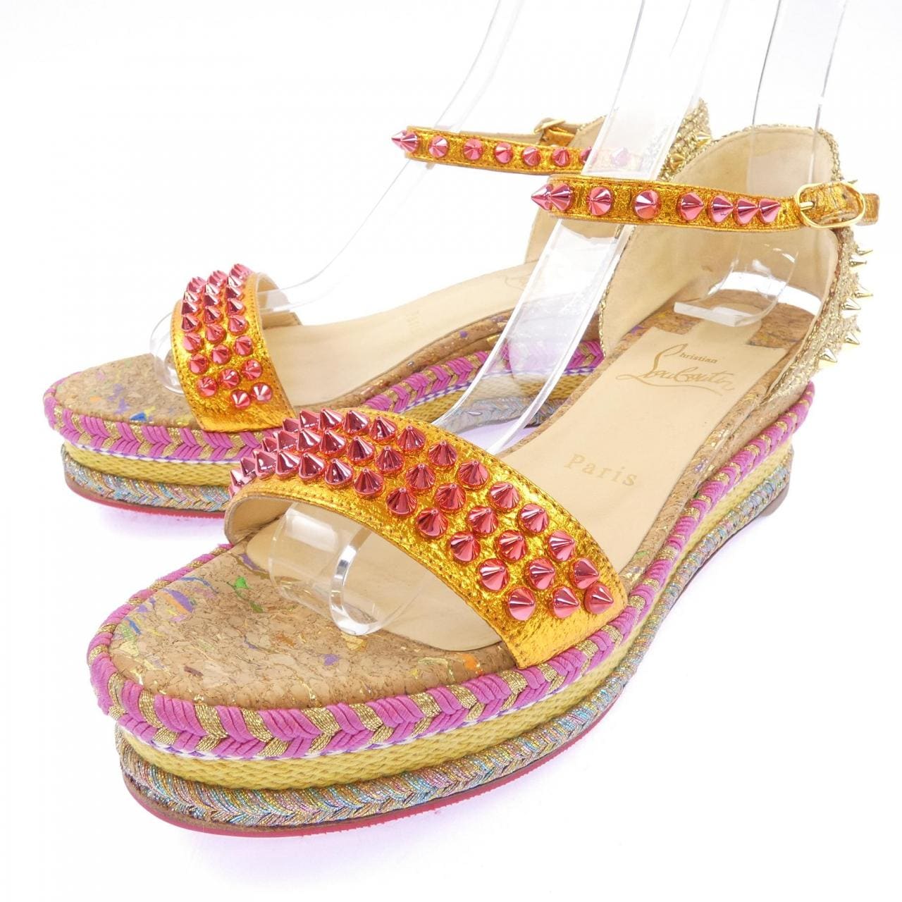 クリスチャンルブタン CHRISTIAN LOUBOUTIN PYRACLOU 60 CALF サンダル