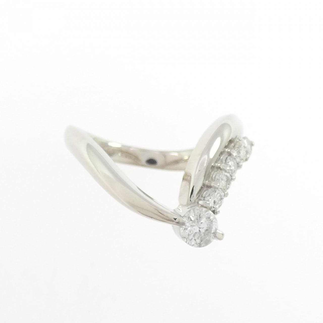 PT900 ダイヤモンド リング 0.51CT