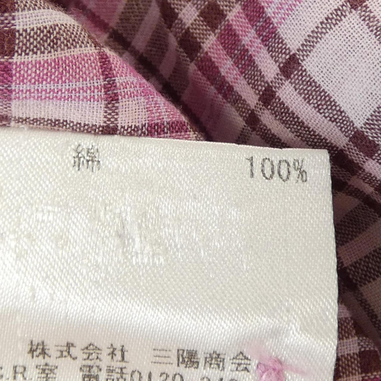 バーバリーブラックレーベル BURBERRY BLACK LABEL S／Sシャツ