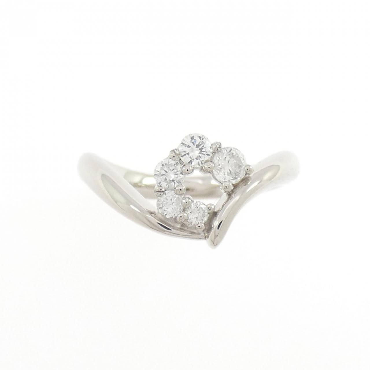 PT900 ダイヤモンド リング 0.31CT