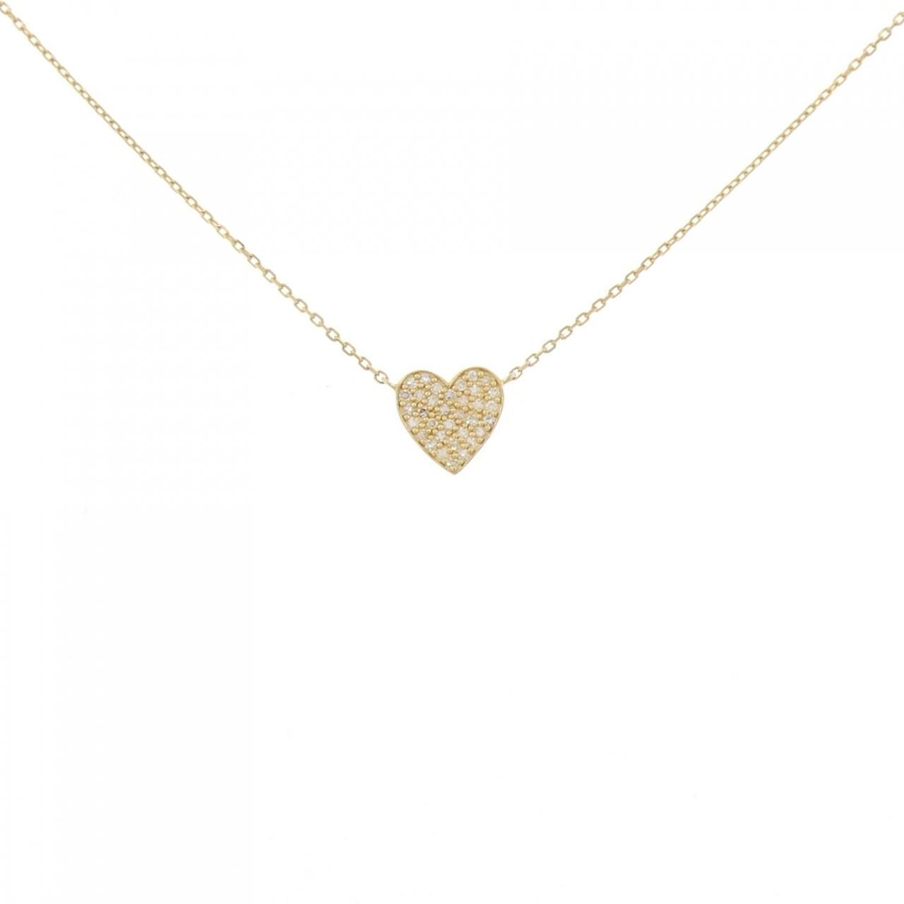 アガット ダイヤモンド ネックレス 0.06CT