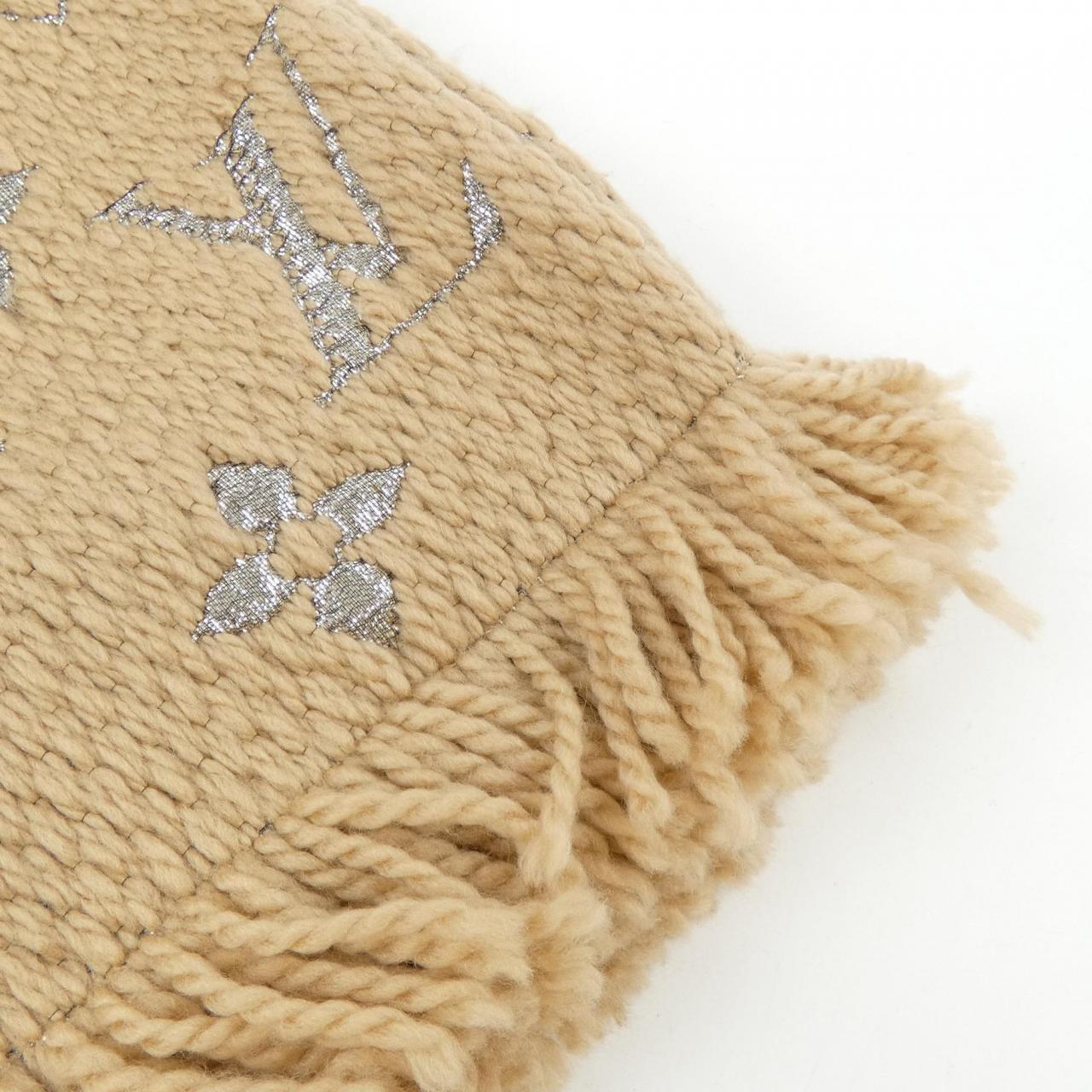ルイヴィトン LOUIS VUITTON エシャルプ ロゴマニア シャイン M75834 MUFFLER