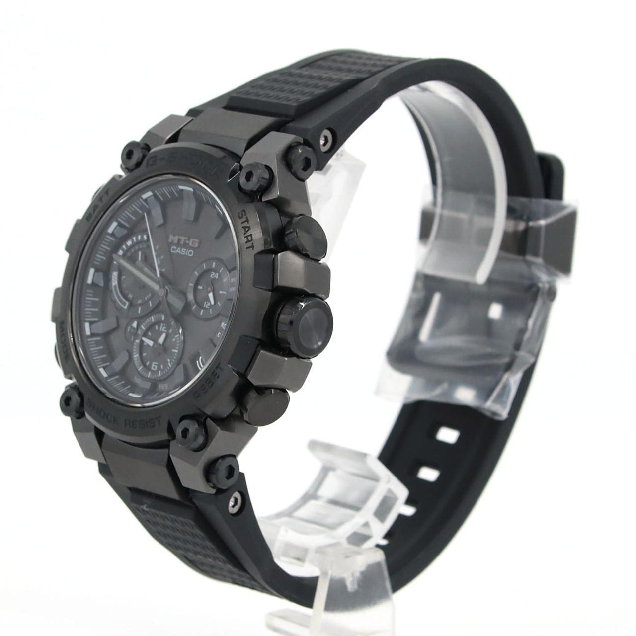 カシオ G-SHOCK･MT-G 電波時計 MTG-B3000B-1AJF SS ソーラークォーツ