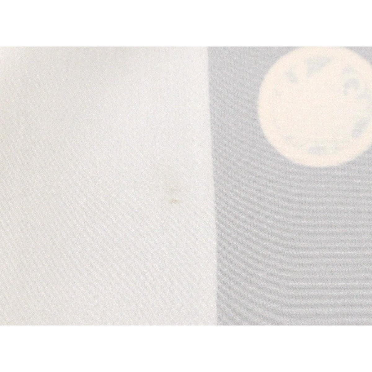 男物　黒羽二重　丸に揚羽蝶　きもの・羽織　２点セット