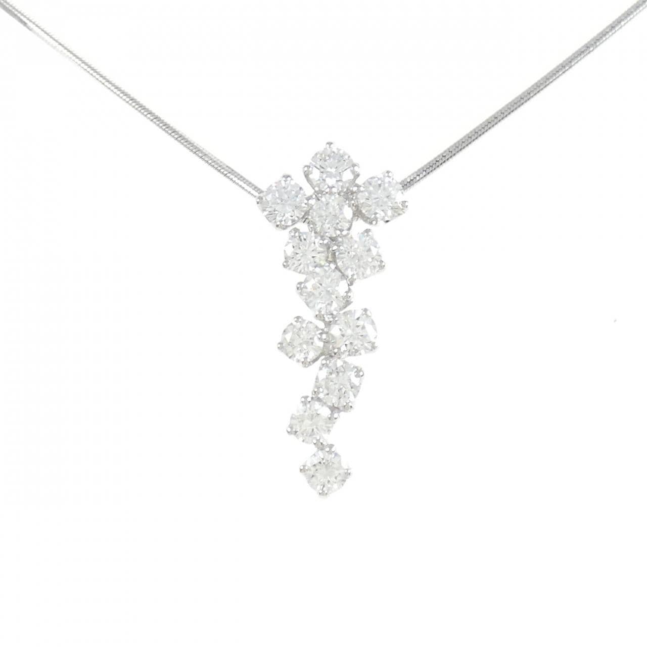 PT900/PT850 Diamond Necklace 2.000CT