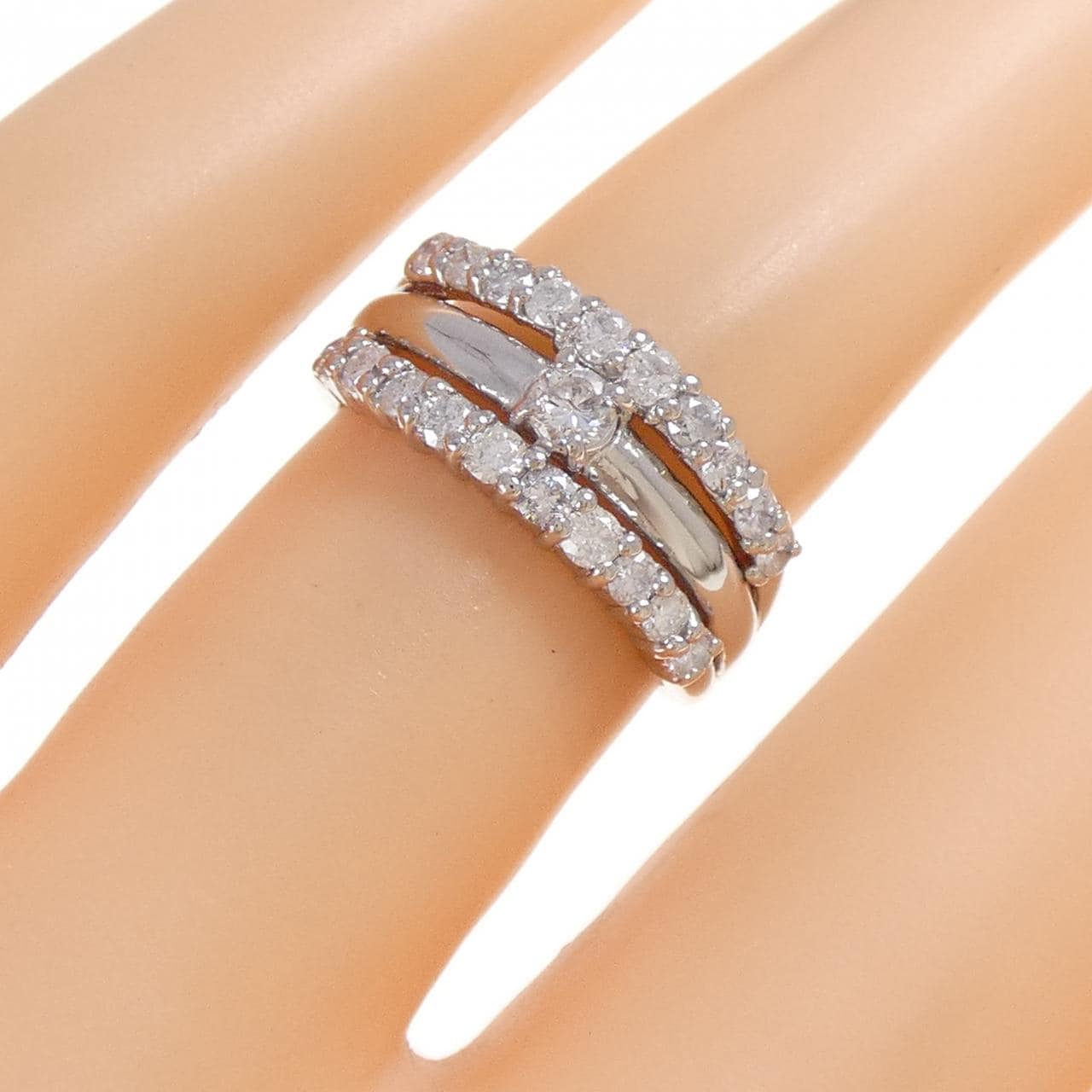 PT900 ダイヤモンド リング 0.67CT