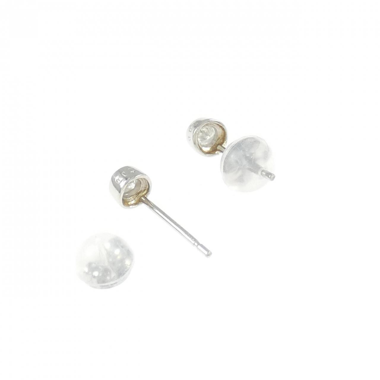 PT900 ダイヤモンド ピアス 0.10CT