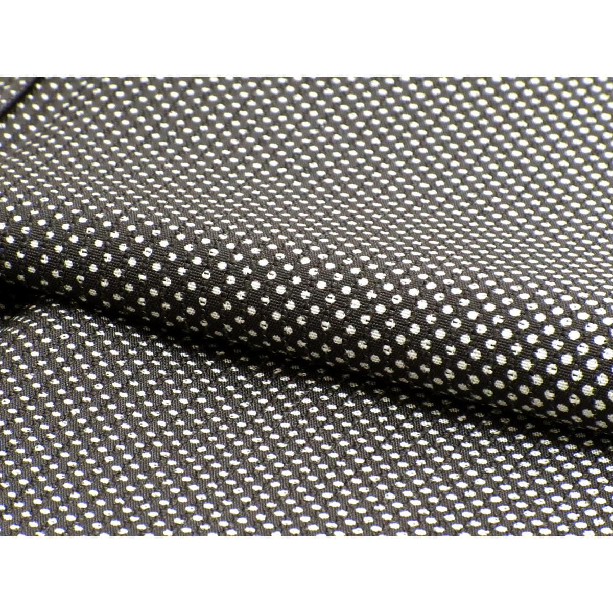 【未使用品】単衣　竪絽織小紋